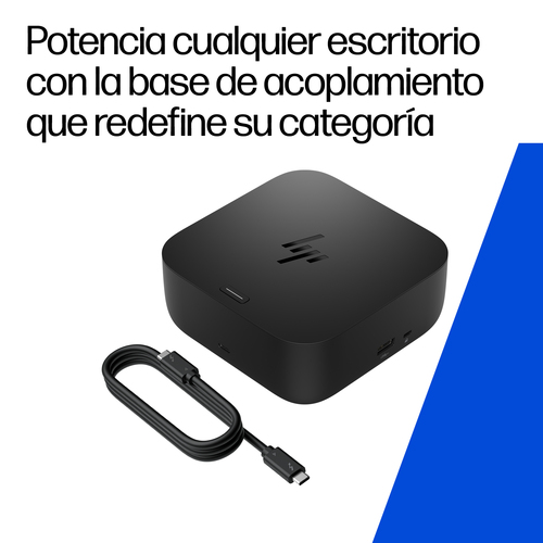 Miniatura 3 de HP DOCKING STATION (9X3V1UT#ABM) USB-C 100W G6,Puertos 2 USB A; 1 HDMI 2.1; 2 DisplayPort 1.4; 1 RJ-45 ; 1 USB C, S.O. compatibles Win 11/10; MacOS; Chrome