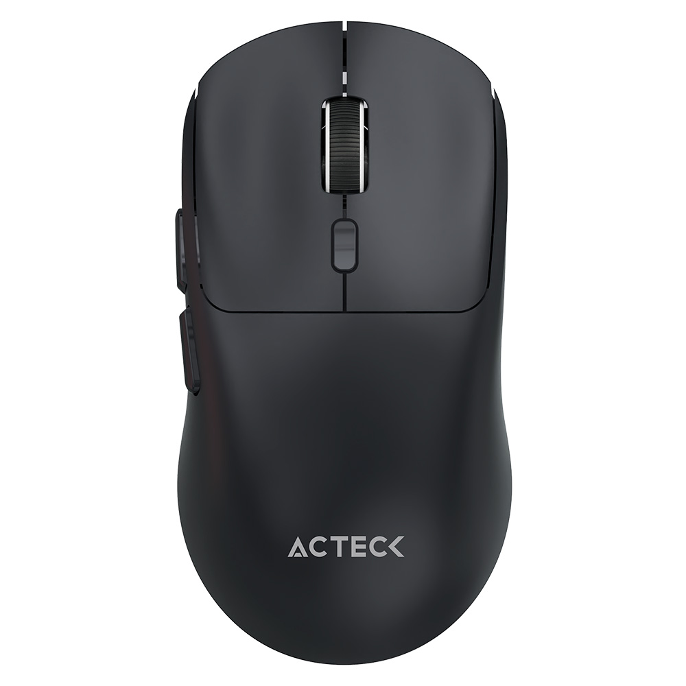 Mouse Ergona?mico Multidispositivo Instinct Click MI484 / hasta 3,200 DPI Ajustable / 2.4 Ghz + Bluetooth / 5 Botones / Recargable / Advanced Series / Negro
