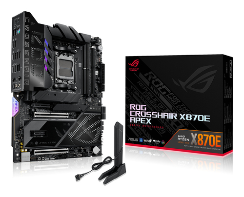 Tarjeta Madre ASUS ROG CROSSHAIR X870E APEX, ATX, Socket AM5, AMD X870E, 128GB DDR5, para AMD