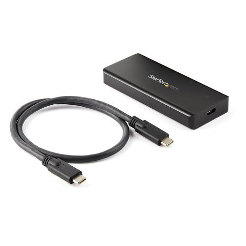 Enclosure StarTech.com M.2, PCI Express 3.0, USB, Negro