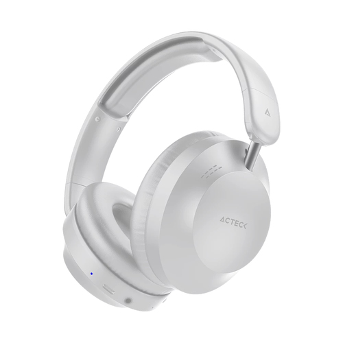 Miniatura 5 de Audífonos Acteck Triton Pro HP636 Diadema, Inalámbrico y alámbrico, 3.5 mm, USB, Bluetooth, Blanco