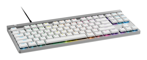 Miniatura 5 de Teclado Logitech G G515 Inglés, Alámbrico, USB, Interruptor mecánico, LED RGB, Blanco