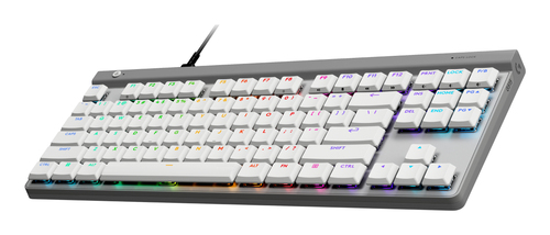 Miniatura 3 de Teclado Logitech G G515 Inglés, Alámbrico, USB, Interruptor mecánico, LED RGB, Blanco