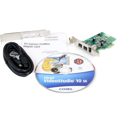 Miniatura 2 de Tarjeta StarTech.com PCIe, IEEE 1394/Firewire, Verde