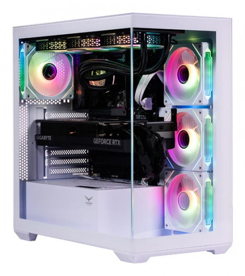 Gabinete Naceb Technology NA-0637 Tower, PSU No, Vent. 1x 120 mm, Blanco