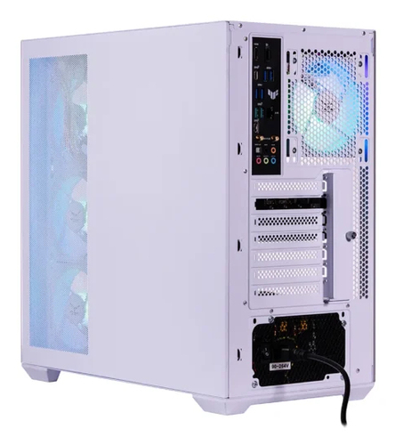 Miniatura 2 de Gabinete Naceb Technology NA-0637 Tower, PSU No, Vent. 1x 120 mm, Blanco