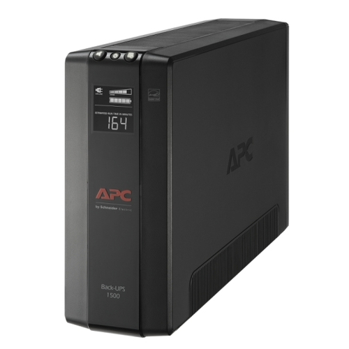 No Break APC BX1500M-LM60 1.5 kVA / 900 W, Entrada 139 V, 10 salidas AC, Negro