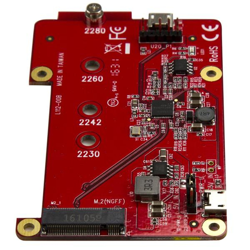 Miniatura 4 de Tarjeta StarTech.com MicroUSB, M.2, Rojo