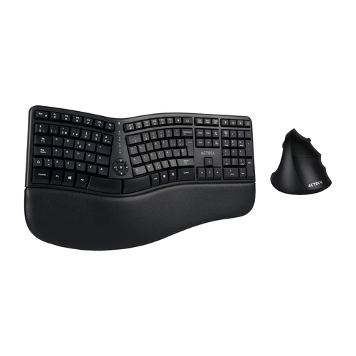 Miniatura 5 de Teclado Inalámbrico Acteck Creator Virtuos Fitt MK770 Español, Tamaño completo (100%), 10 m, Teclado numérico, Negro
