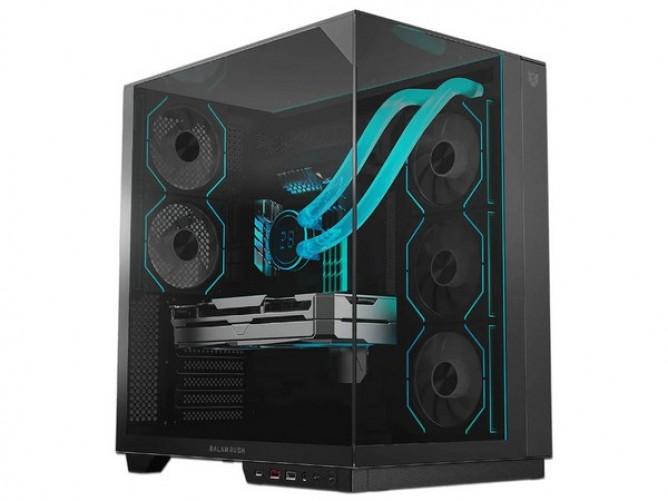 Gabinete Gamer Media Torre Tank Expert  7600 Legend Series, Factor: ATX, Micro ATX, Mini ATX, Panel de Cristal Templado