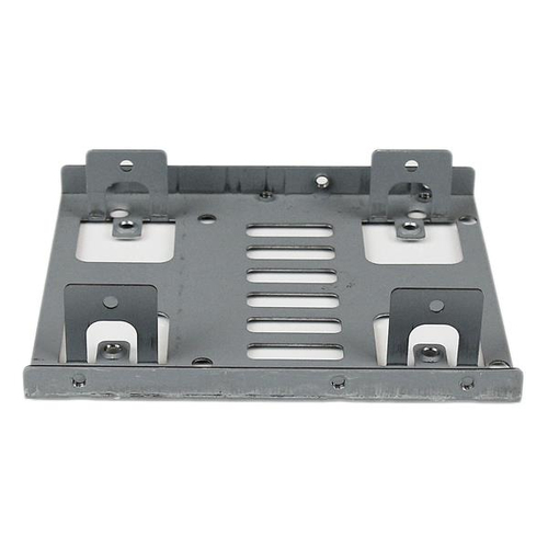 Miniatura 4 de Bracket StarTech.com Bracket Adaptador Bandeja de Montaje 2 Unidades de Disco Duro HDD de 2.5" a Bahía de 3.5 Pulgadas, 8.89 cm (3.5"), Panel de transportación, Acero inoxidable, 2.5", Acero, REACH, CE, TAA