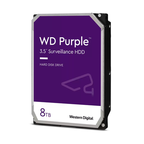 Disco Duro Western Digital Blue Purple 3.5", 8 TB, Serial ATA III, 5400 RPM, Cache 256 MB