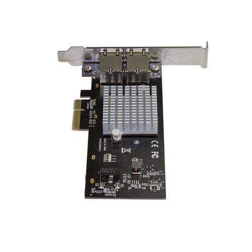 Miniatura 4 de Tarjetas de red StarTech.com PCI Express, RJ-45 2, 10000 Mbit/s, Alámbrico, Negro