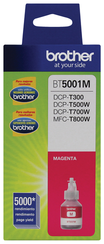 Cartucho de tinta Brother BT5001M Original, Magenta, Extra (Súper) alto rendimiento