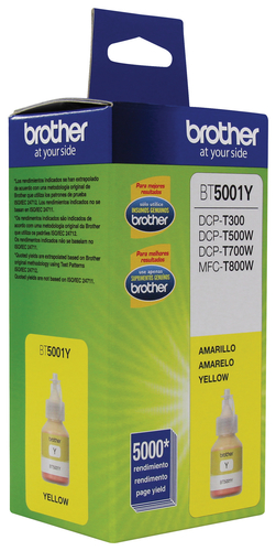 Miniatura 2 de Cartucho de tinta Brother BT5001Y Original, Amarillo, Extra (Súper) alto rendimiento
