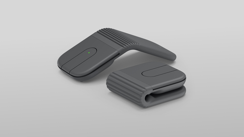 Miniatura 2 de Mouse Logitech Mobi Fold Óptico, 4 Botones, 4000 DPI, RF inalámbrico + bluetooth, 10 m, Grafito