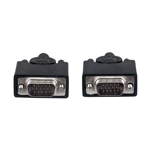 Miniatura 3 de Cable VGA Manhattan Cable para monitor SVGA 15 m, Macho, Macho, Negro