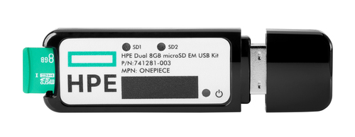 Memoria HPE 32GB microSD RAID 1 USB Boot Drive 32 GB, Velocidad 28 MB/s