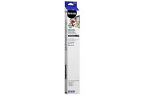 Cinta Epson Black Fabric Ribbon Cartridge, Negro, Original, 199.5 g, 76.2 x 464.8 x 30.4 mm, 374.9 x 495 x 495 mm, 50 pieza(s)