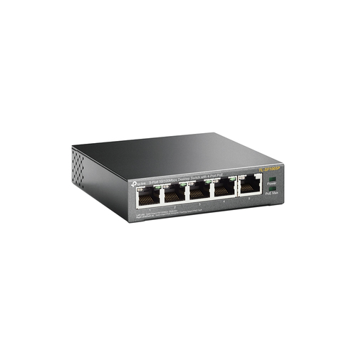 Miniatura 5 de Switch TP-Link TL-SF1005P No administrado, RJ-45 5, Fast Ethernet (10/100), 4 POE, Negro
