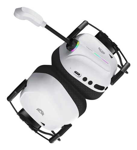 Miniatura 3 de Audífonos Balam Rush Pilot Pro HS808 Diadema, Inalámbrico y alámbrico, 3.5 mm, USB, Bluetooth, Negro, Blanco