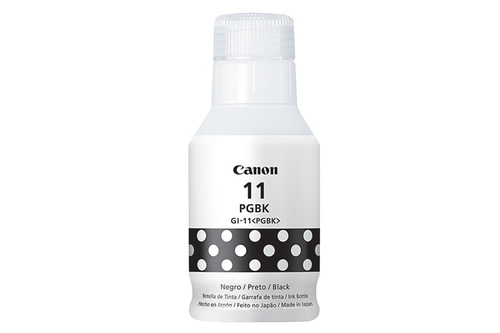 Botella de tinta Canon GI-11 Negro, Compatibilidad G2160, G3160