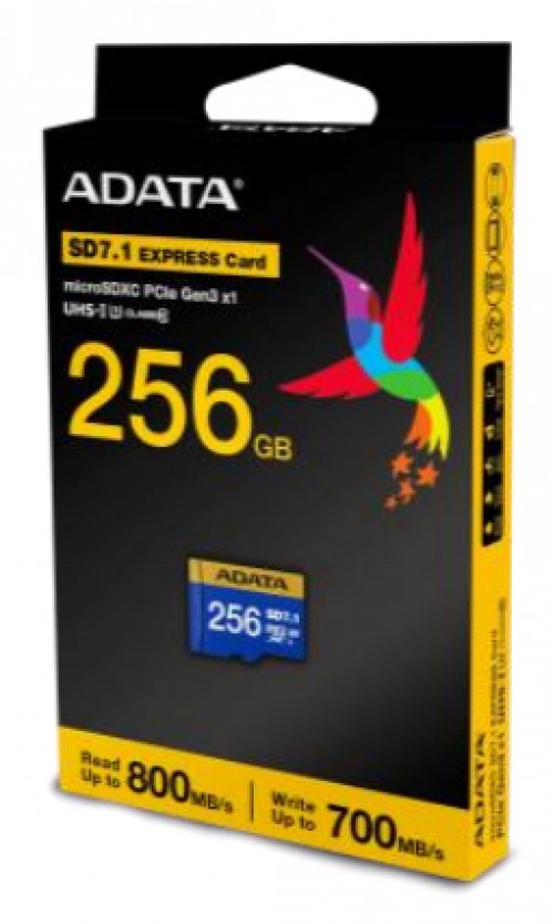 Memoria ADATA UD256GEX3L1-C 256 GB, Velocidad 800 MB/s