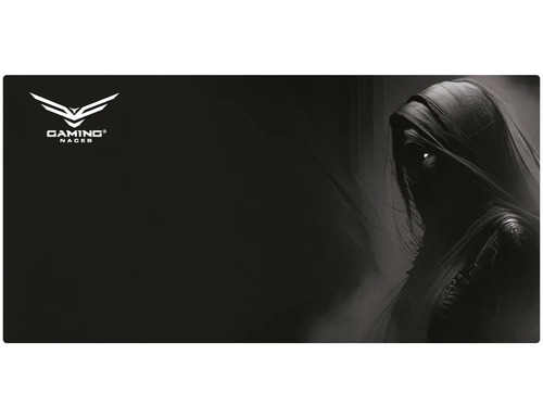 Mouse Pad Gamer Naceb NA-2727 Night Reaper. Superficie de microfibra mas base de caucho antideslizante, impresia?n de alta calidad, suave al tacto y resiste