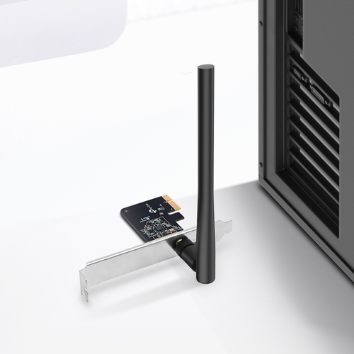 Miniatura 5 de Tarjeta de red inalambrica TP-Link Archer T2E PCI Express, Wi-Fi 5 (802.11ac), Negro, Plata