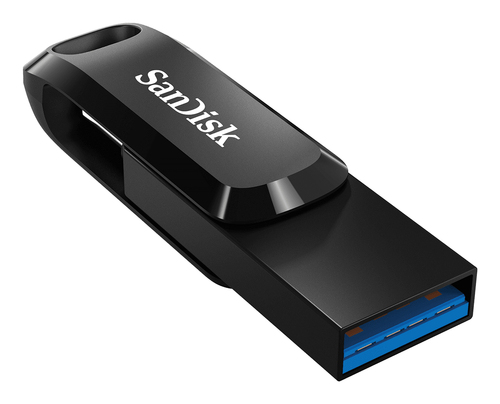 Miniatura 3 de Memoria USB SanDisk Ultra Dual Drive Go, 256GB, USB C, Lectura 150MB/s, Negro/Plata