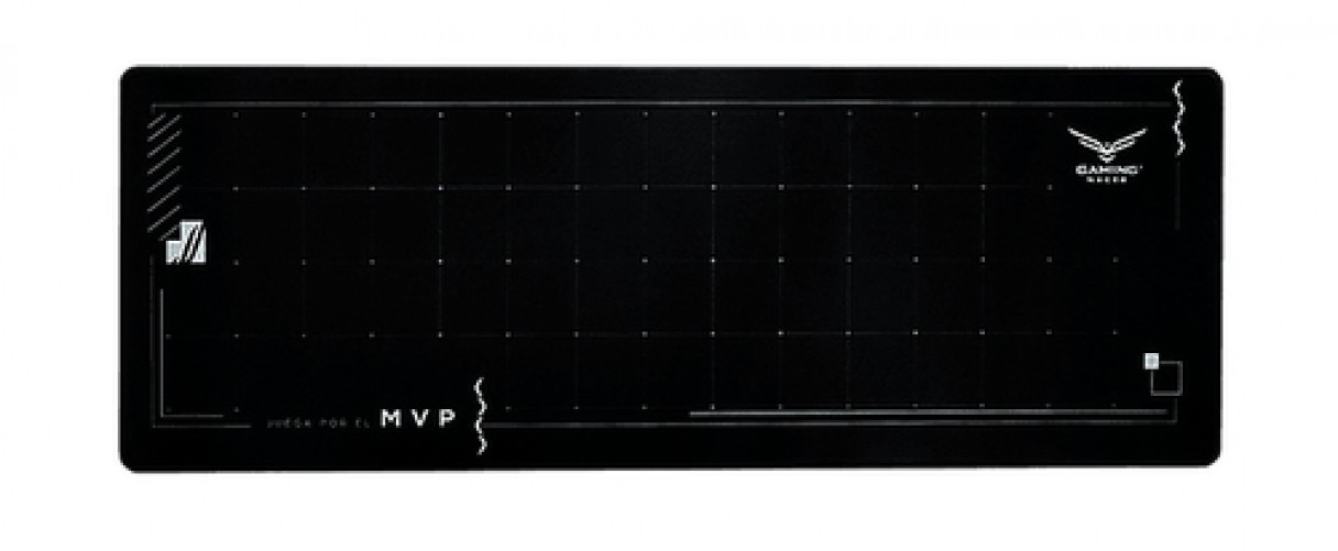 Mousepad Naceb Technology NA-0961 900 mm, 300 mm, Negro, Blanco