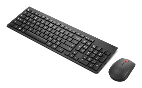 Miniatura 5 de Teclado Inalámbrico Lenovo 4X31R64500 Español, Tamaño completo (100%), Teclado numérico, Negro