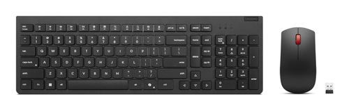 Miniatura 4 de Teclado Inalámbrico Lenovo 4X31R64500 Español, Tamaño completo (100%), Teclado numérico, Negro