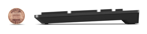 Miniatura 2 de Teclado Inalámbrico Lenovo 4X31R64500 Español, Tamaño completo (100%), Teclado numérico, Negro