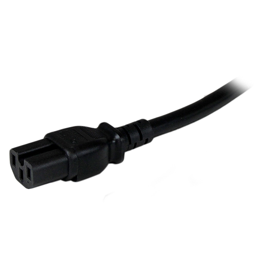 Miniatura 5 de Cables de poder StarTech.com Macho, Macho 125 V, 2.4 m, Negro
