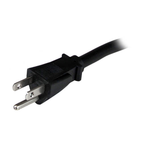 Miniatura 3 de Cables de poder StarTech.com Macho, Macho 125 V, 2.4 m, Negro