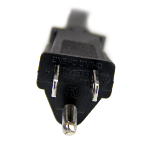 Miniatura 2 de Cables de poder StarTech.com Macho, Macho 125 V, 2.4 m, Negro