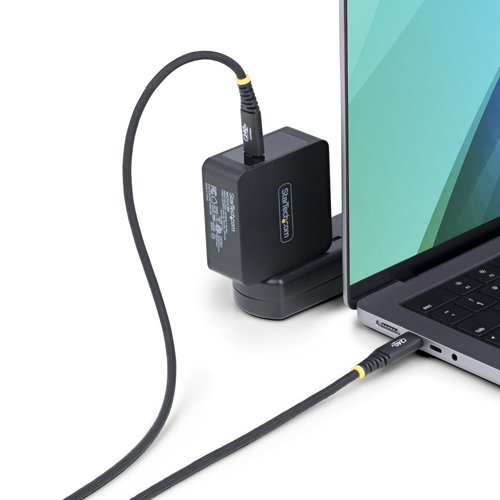 Miniatura 2 de Cable USB StarTech.com S2CEPR2M-USB-CABLE USB C a USB C, Negro