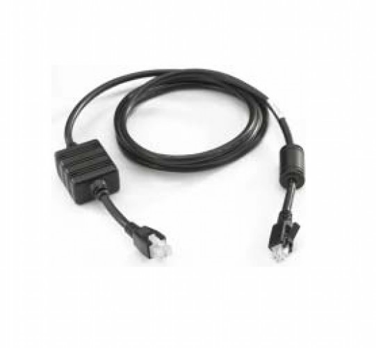Cables de poder Zebra CBL-DC-381A1-01 Macho, Macho Negro