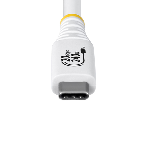Miniatura 3 de Cable USB StarTech.com USB C a USB C, Blanco