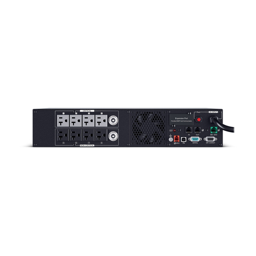 Miniatura 5 de No Break CyberPower PR2200RT2U 2.2 kVA / 2200 W, 2430 J, Entrada 155 V, 8 salidas AC, Negro