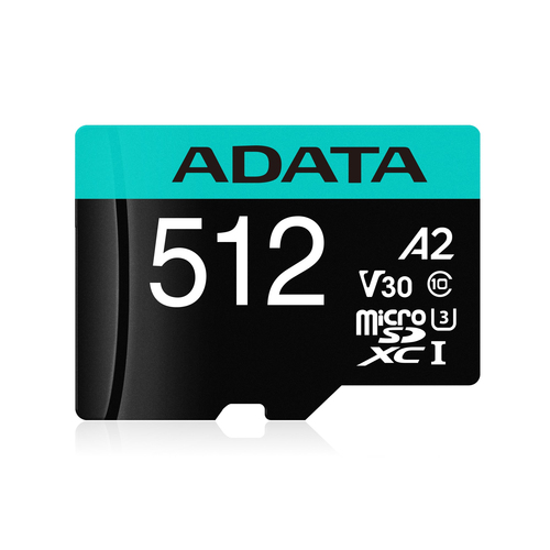 Memoria ADATA Premier Pro 512 GB, Velocidad 100 MB/s, Clase 10