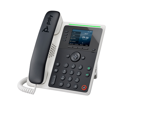 Miniatura 4 de Teléfono Ip HP Poly Terminal con conexión por cable, PoE, 4 líneas, Negro