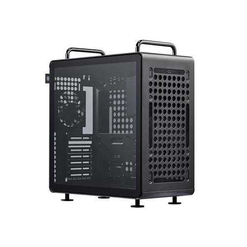 Gabinete Cooler Master QUBE 540 Midi Tower, PSU No, Vent. 1x 120 mm, Negro
