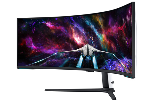 Miniatura 3 de Monitor Samsung Odyssey LS57CG950NLXZX LED, 57", Dual UHD, VA, 240 Hz, 1 ms, FreeSync, Negro, Blanco
