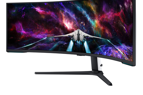 Miniatura 2 de Monitor Samsung Odyssey LS57CG950NLXZX LED, 57", Dual UHD, VA, 240 Hz, 1 ms, FreeSync, Negro, Blanco