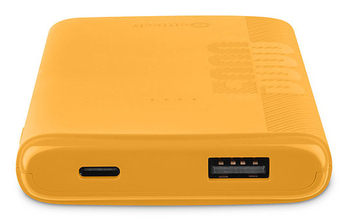 Miniatura 3 de Power Bank Getttech GBN-E5KCS-01 5000 mAh, Universal, USB, Amarillo