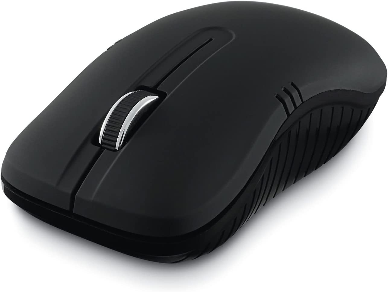 Mouse Verbatim inalambrico optico 1200 DPI, Nano Receptor Usb 2.0, pila AA Incluida, Color Negro